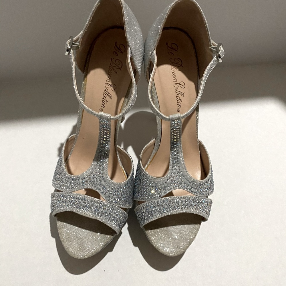 Dazzle sliver heels